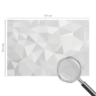Moderne Fototapete nach Maß mit dreieckigem Mosaikdesign