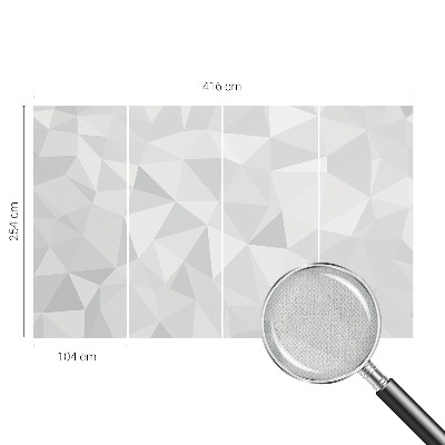 Moderne Fototapete nach Maß Dreieckiges Mosaik