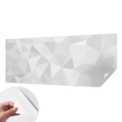 Moderne Fototapete nach Maß mit dreieckigem Mosaikdesign