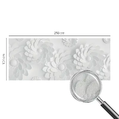 Vintage Tapete mit floralem Muster