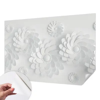 Vintage Tapete mit floralem Muster