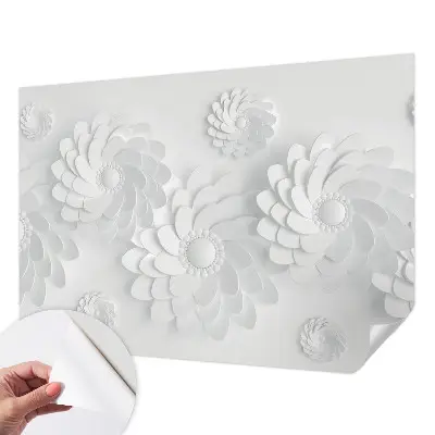 Vintage Tapete mit floralem Muster