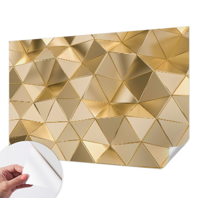 Selbstklebende Fototapete fürs Wohnzimmer Dreiecksmuster