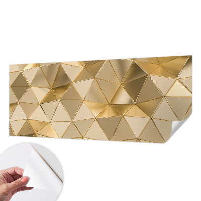 Selbstklebende Fototapete fürs Wohnzimmer Dreiecksmuster