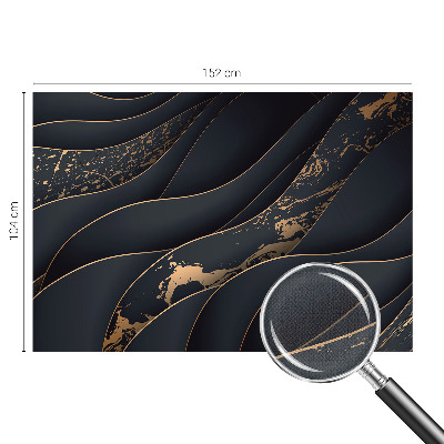 Selbstklebende Fototapete fürs Kinderzimmer Elegante Wellen