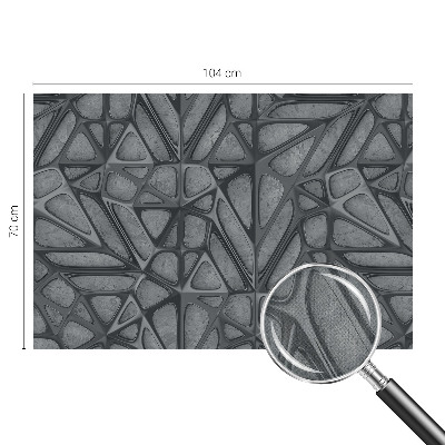 21D-Fototapete fürs Schlafzimmer Geometrische Muster