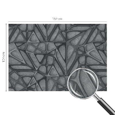 21D-Fototapete fürs Schlafzimmer Geometrische Muster