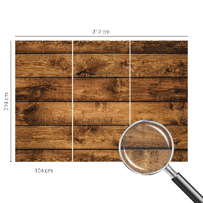 Fototapete in 3D-Optik Holzbretter