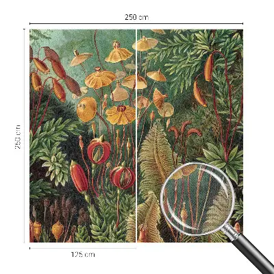 Fototapete nach Maß mit exotischem Gartenmotiv