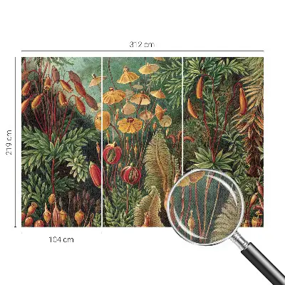 Fototapete nach Maß mit exotischem Gartenmotiv
