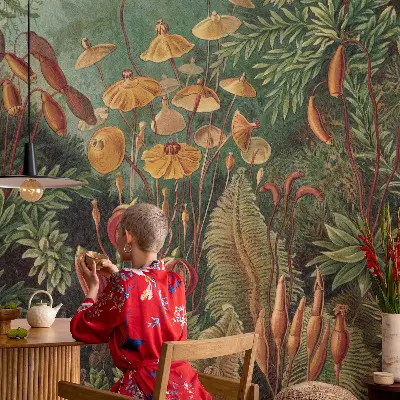 Fototapete nach Maß mit exotischem Gartenmotiv