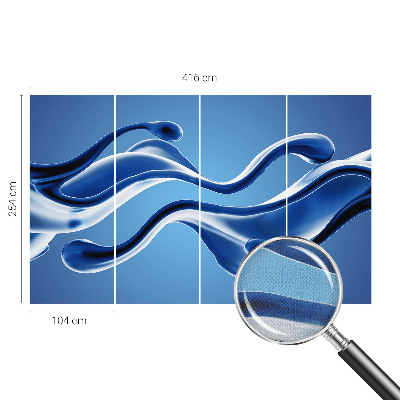 Motivtapete fürs Wohnzimmer Abstrakte Leichtigkeit