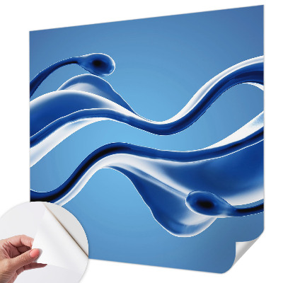 Motivtapete fürs Wohnzimmer Abstrakte Leichtigkeit