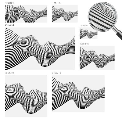 Fototapete in 3D-Optik Dynamische Abstraktion