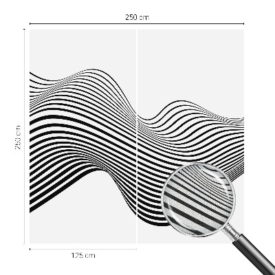 Fototapete in 3D-Optik Dynamische Abstraktion