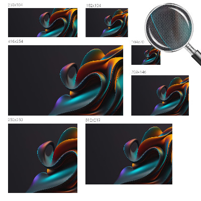 Vintage tapete Farbenfroher Wirbel