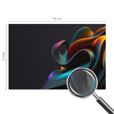 Vintage tapete Farbenfroher Wirbel