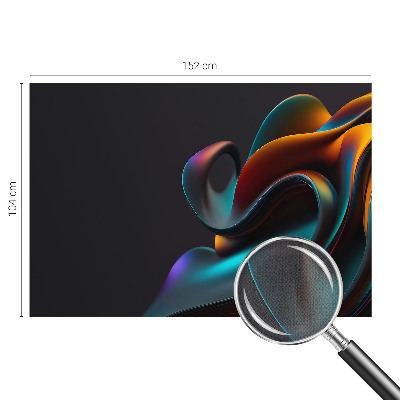 Vintage tapete Farbenfroher Wirbel