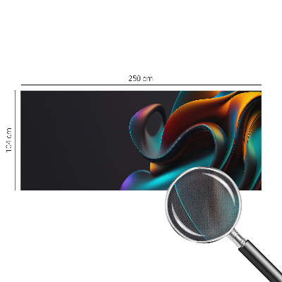 Vintage tapete Farbenfroher Wirbel