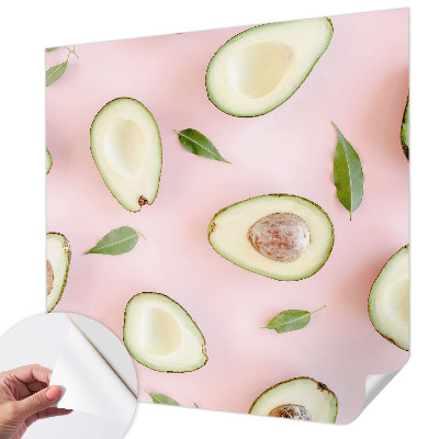 Selbstklebende Fototapete mit Avocado-Motiv