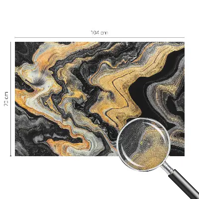 Selbstklebende Fototapete für die Wand mit kaleidoskopischem Linienmuster