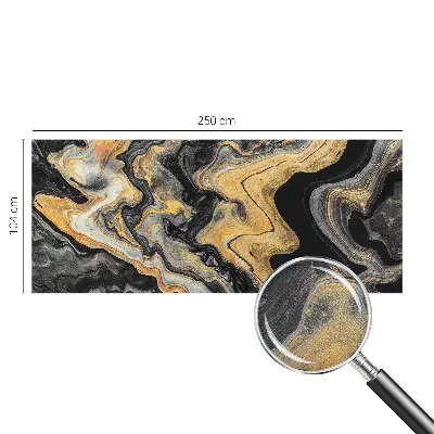 Selbstklebende Fototapete für die Wand mit kaleidoskopischem Linienmuster