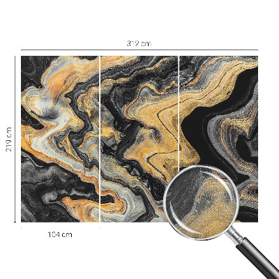 Selbstklebende Fototapete für die Wand Kaleidoskop der Linien