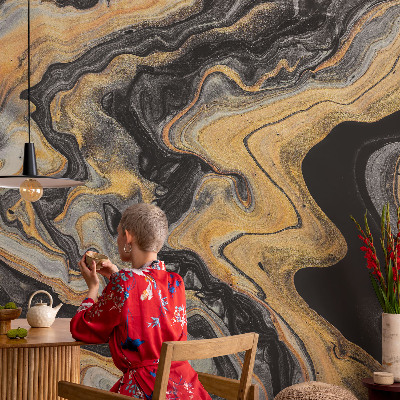 Selbstklebende Fototapete für die Wand Kaleidoskop der Linien