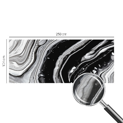 Selbstklebende Fototapete fürs Kinderzimmer Monochromatische Wellen