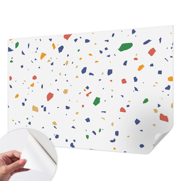 22D-Fototapete fürs Wohnzimmer Regenbogenstücke