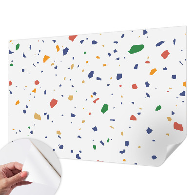 22D-Fototapete fürs Wohnzimmer Regenbogenstücke