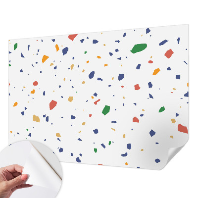 22D-Fototapete fürs Wohnzimmer Regenbogenstücke