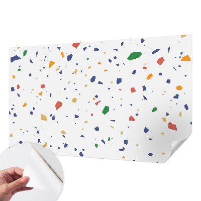 22D-Fototapete fürs Wohnzimmer Regenbogenstücke