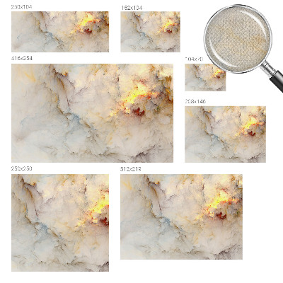 22D-Fototapete fürs Schlafzimmer Farbenfrohe Landschaft