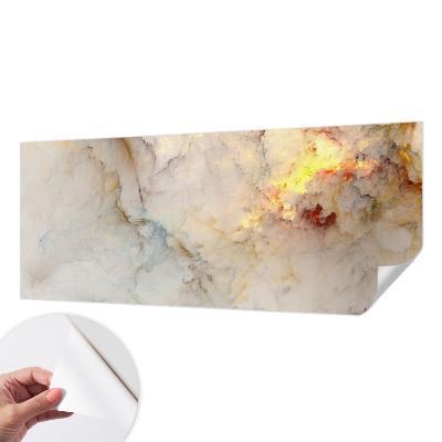 22D-Fototapete fürs Schlafzimmer Farbenfrohe Landschaft