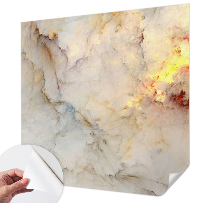 22D-Fototapete fürs Schlafzimmer Farbenfrohe Landschaft