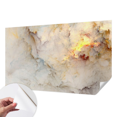 22D-Fototapete fürs Schlafzimmer Farbenfrohe Landschaft