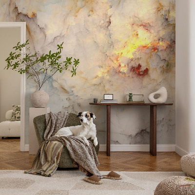 22D-Fototapete fürs Schlafzimmer Farbenfrohe Landschaft