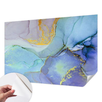 Motivtapete nach Maß mit Aquarellformen