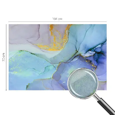 Motivtapete nach Maß mit Aquarellformen