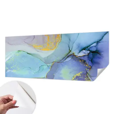 Motivtapete nach Maß mit Aquarellformen