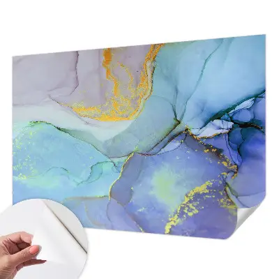 Motivtapete nach Maß mit Aquarellformen