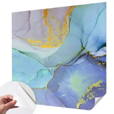 Motivtapete nach Maß mit Aquarellformen