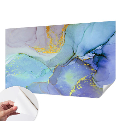 Motivtapete nach Maß Aquarellformen