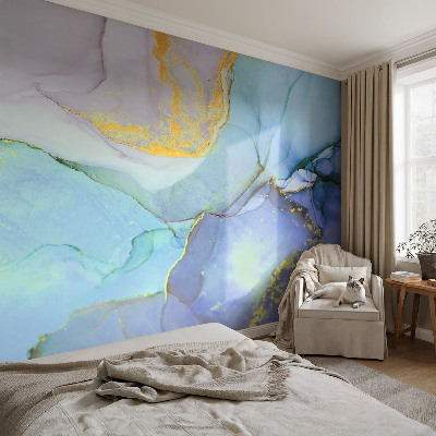 Motivtapete nach Maß Aquarellformen