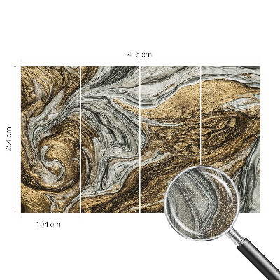 Vintage tapete Abstrakte Wirbel