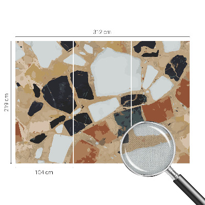 Hochwertige Bildtapete Rustikale Steine
