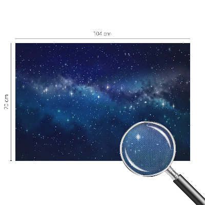 Selbstklebende Fototapete Sternennacht