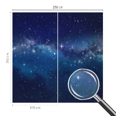 Selbstklebende Fototapete Sternennacht