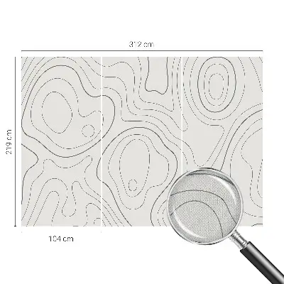 Selbstklebende Fototapete für die Wand mit Motiv von Flüssigkeitsleitungen